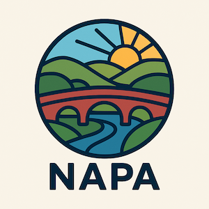 napa city logo design